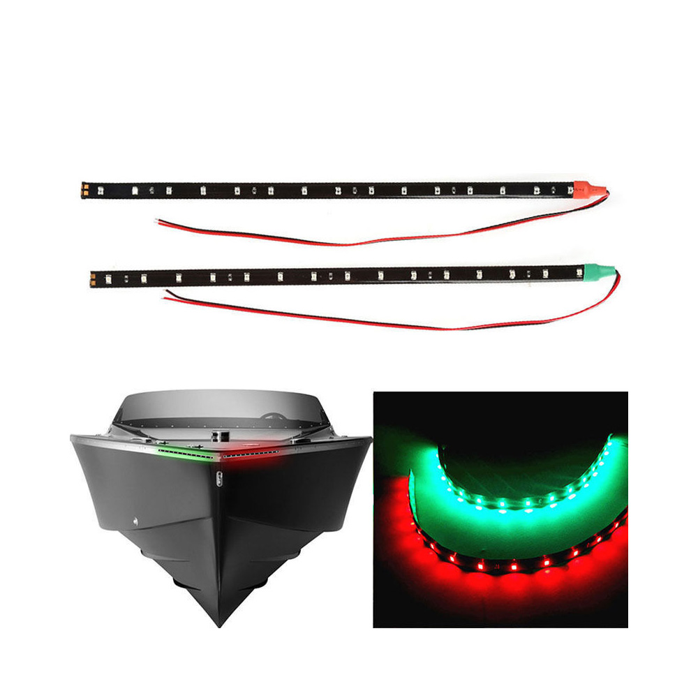 Fishing Boat Trailer - Bande lumineuse LED 12V, étanche, rouge