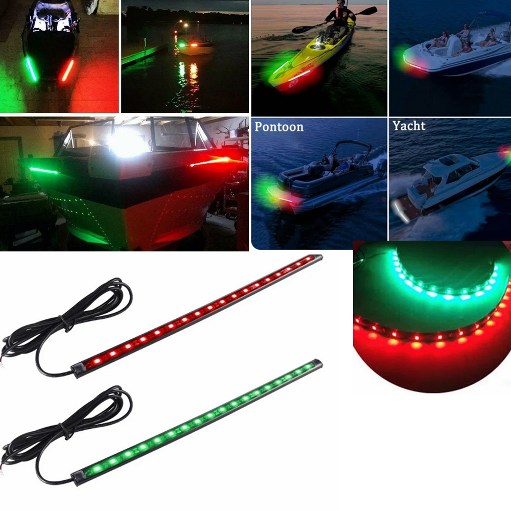 Fishing Boat Trailer - 2 pièces 30cm 12V LED bande