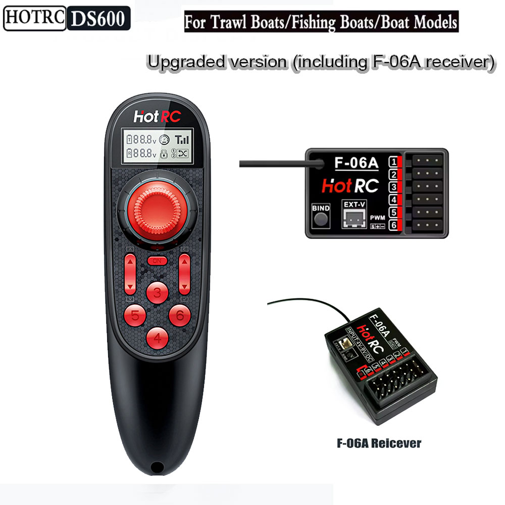 Fishing Boat Trailer - Système de télécommande sans fil HOTRC