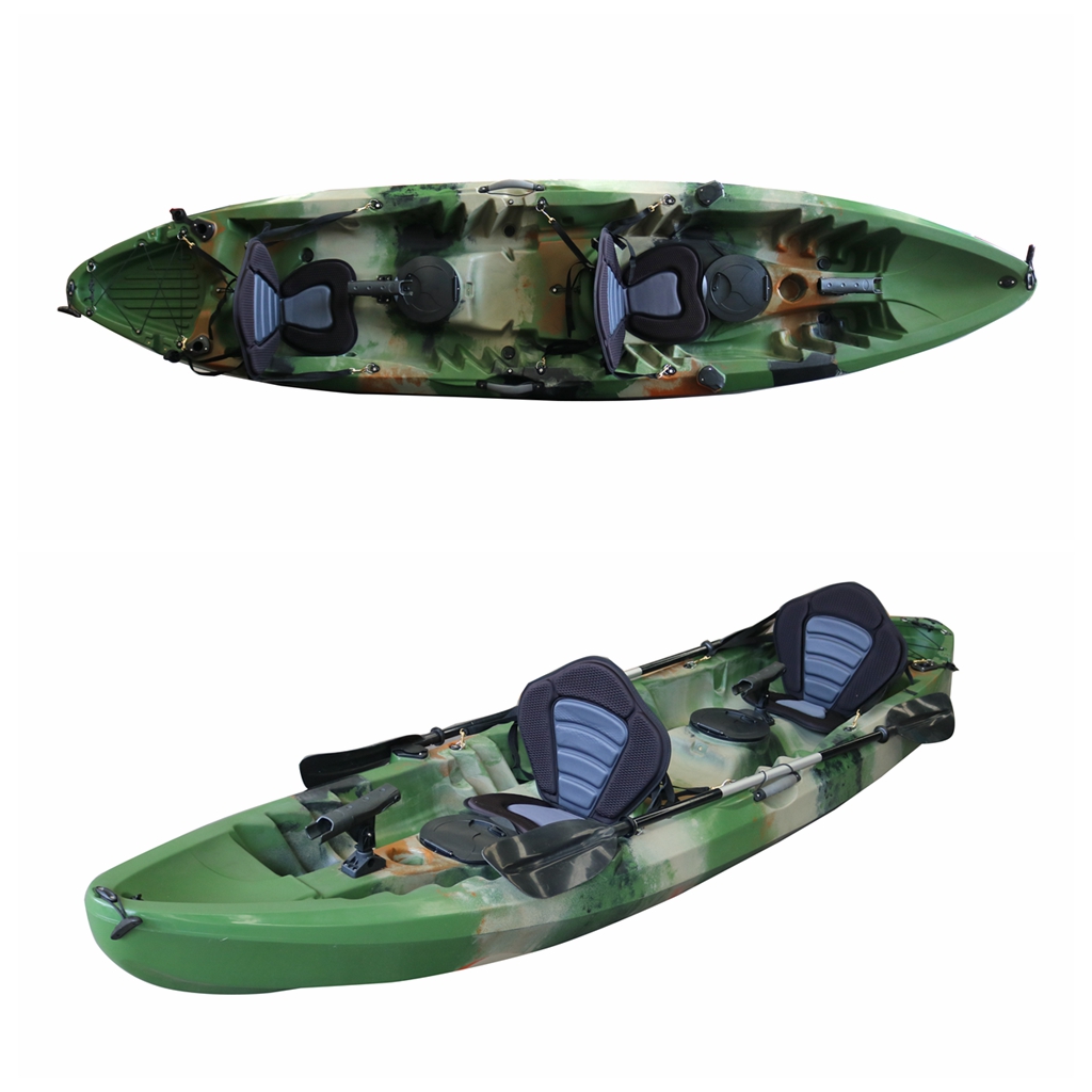 Fishing Boat Paddle - Vicking assis sur la pêche à