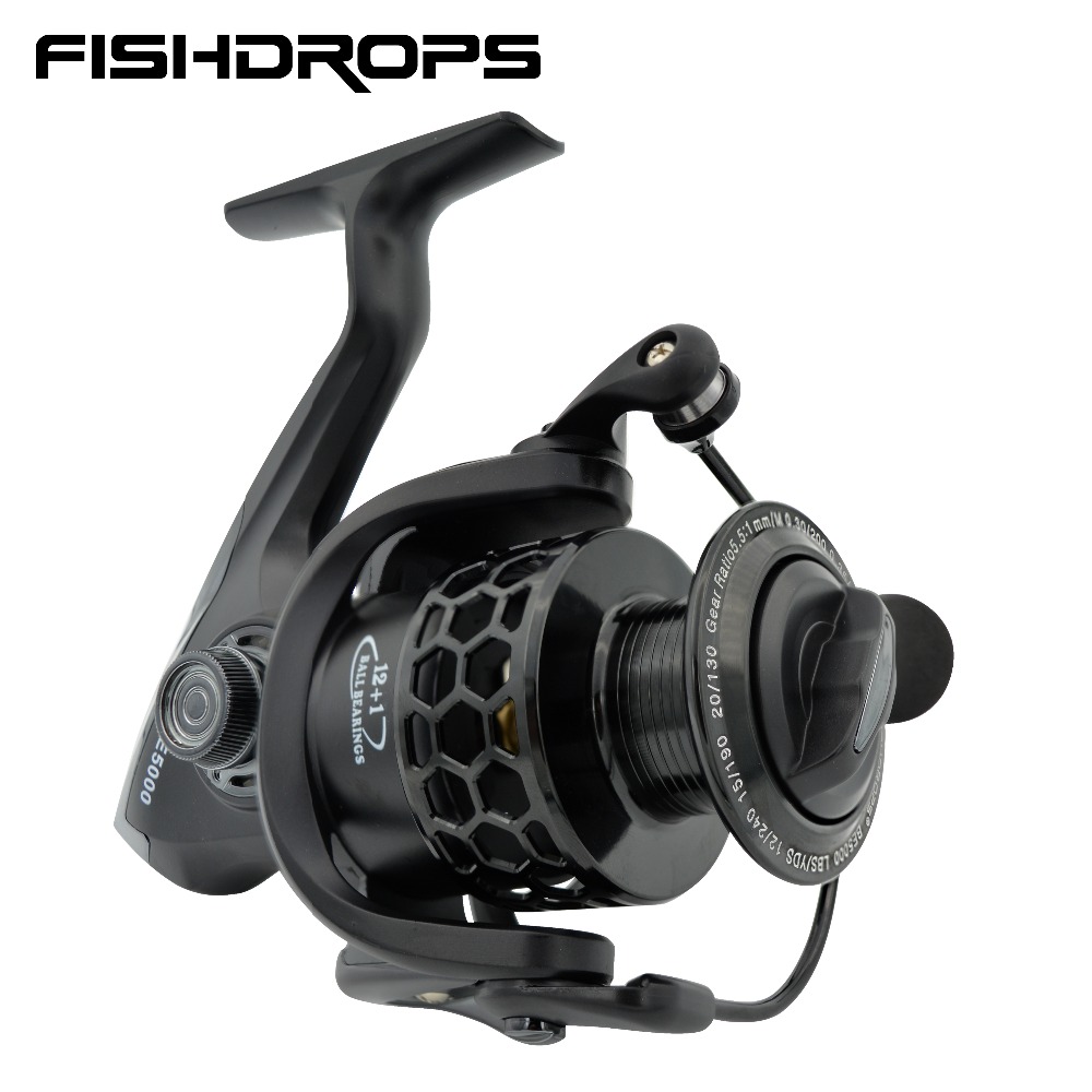 Kastking Reel Zephyr - Moulinets de pêche Fishdrops moulinet 12bb
