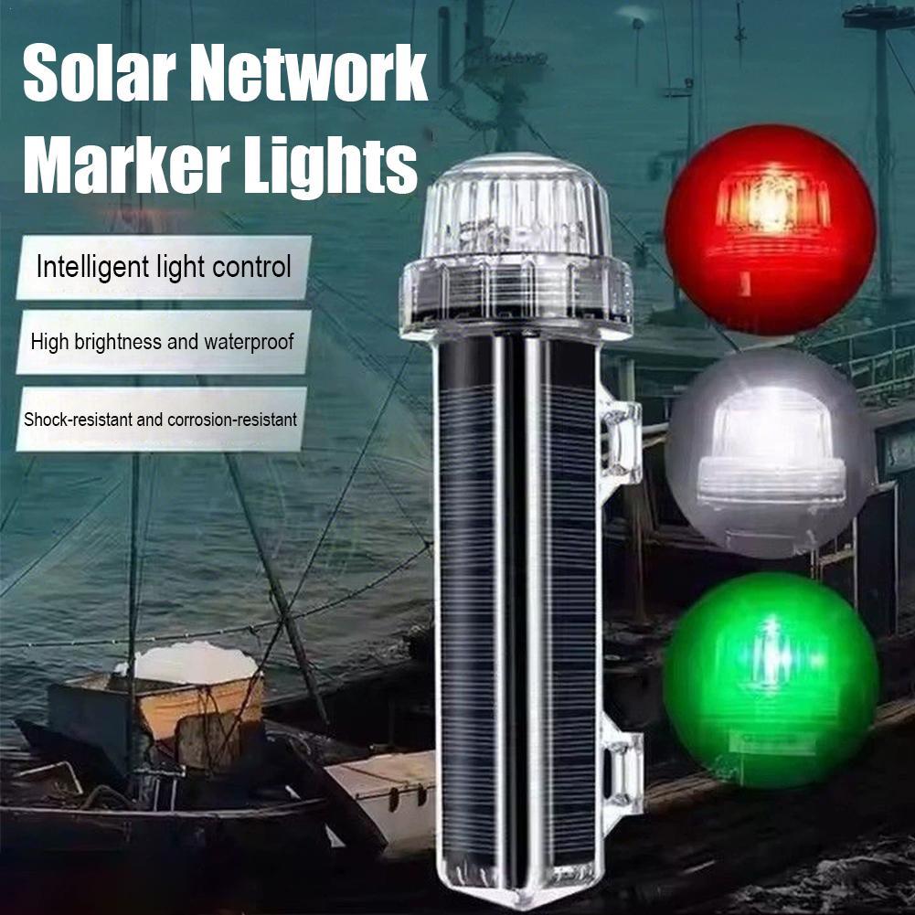 Fishing Boat Trailer - Feu de signalisation solaire océan, Signal