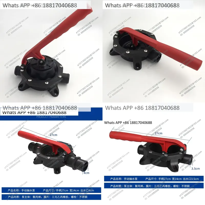 1 pièce Pompe de cale manuelle - Fishing Boat Bilge Pump avis et prix