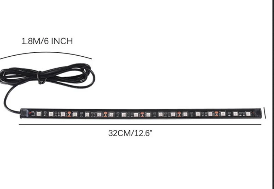 2 pièces 30cm 12V LED bande lu - Fishing Boat Trailer avis et prix