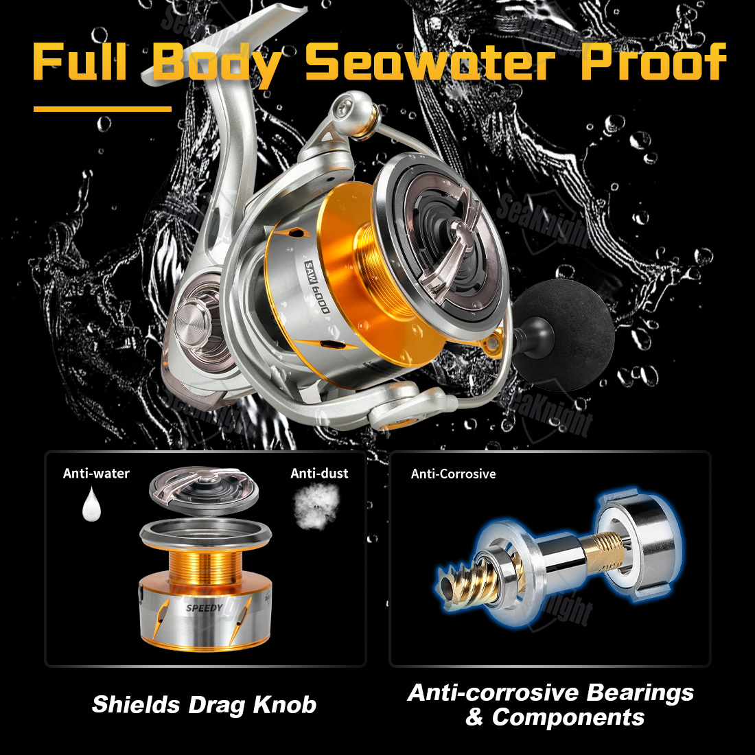 Moulinet de pêche spinning Sea - Kastking Reel Zephyr avis et prix